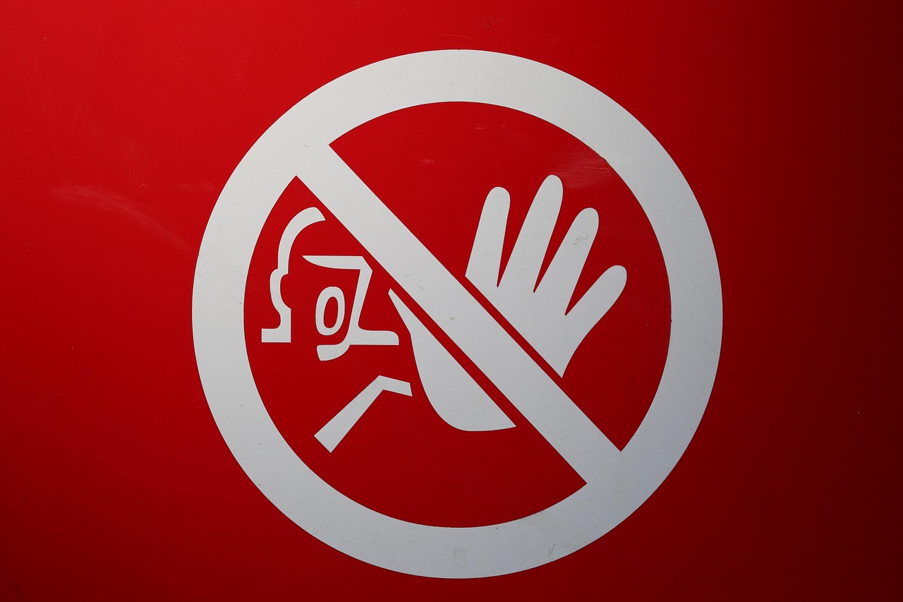 Building restrictions warning